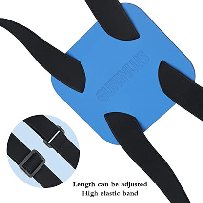 Luggage Straps Bag bungees, Luggage Strap High Elastic Hands-Free Travel Suitcase Strap,Adjustable and Portable Belt Luggage Strap for Suitcases(Blue) - color: BLUE