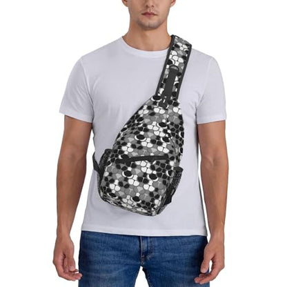 Funny 80S Flashes Outdoor Crossbody Shoulder Bag For Unisex Young Adult Hiking Bicycling - color: 18