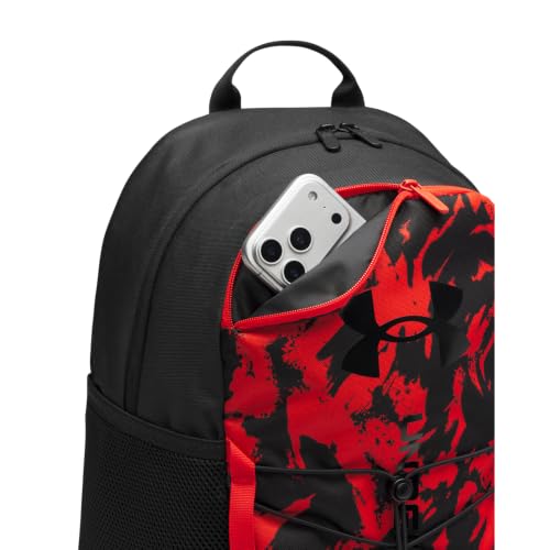 Under Armour Unisex Hustle Sport 6.0 Backpack, (707) Anthem Red/Black/Black, One Size Fits Most - color: (707) Anthem Red / Black / Black, size: One Size Fits Most