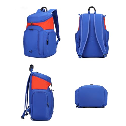 Basketball Backpack Large Sports Bag with Laptop Compartment, Ball and Shoe Compartment, for Volleyball Football - color: G