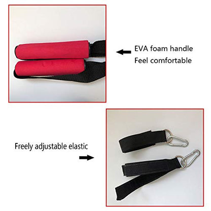 X-Type Pull Rope, Fitness Resistance Rope Pull Training Belt, Home Workout, Fitness, Body Maintenance