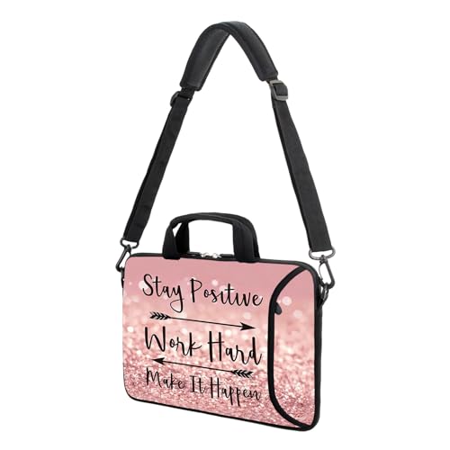 17" Shoulder Bag Adjustable shoulder strap Laptop sleeve Carrying case with mouse and power adapter storage bag (RYDJD-4) - color: Rydjd-4