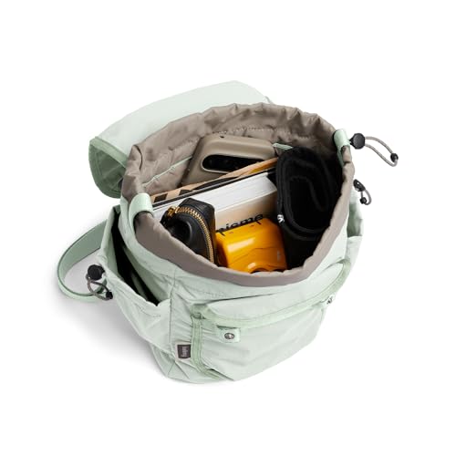 Bellroy Cinch Minipack (lightweight 9 liter backpack with external organization and adjustable shoulder straps) - Seafoam - color: Seafoam