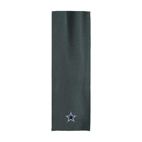 Northwest NFL Dallas Cowboys Cooling Towel, 12" x 40", Charcoal - color: Dallas Cowboys