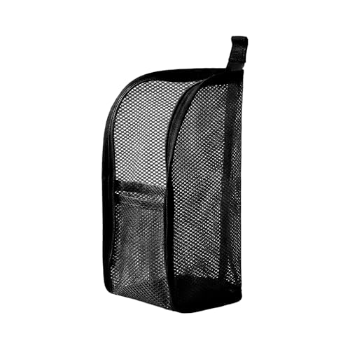 Standing Toiletry Bag, 2026 New Portable Lightweight Travel Toiletry Bag, Organizer Bag Cosmetic Zipper Pouch, Waterproof Dust-Free Stand-Up Small Toiletry Stationery Bag (1, Black) - color: Black