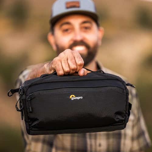 Lowepro ProTactic Lite SLX 120 AW III Camera Sling Bag, Professional Camera, Rain Cover, Lightweight Crossbody Sling Backpack, for Photographer, Videographer, Volume 5L, for DSLR/Mirrorless - style: Slx 120 Aw III