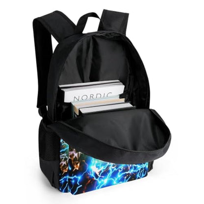 Cool Basketball Backpack, Durable Polyester Daypack with Laptop Compartment, Reinforced Bottom, Adjustable Shoulder Straps And Multi Pockets for Travel And Daily Use - color: Cool Basketball