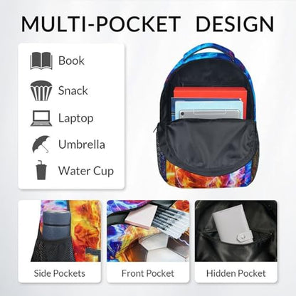 Soccer Backpack for Boys - 17 Inch School Bookbag Kids Elementary Middle Kindergarten Students