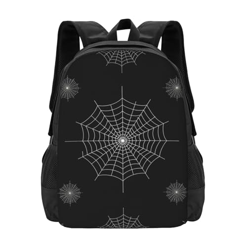 Ultralight Travel Backpack Spider Web, Big Capacity Multipurpose Anti Theft Laptop Bag for Business Trip Short Journey Outdoor Adventure - color: Design (548)