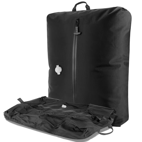 Dobaly 24L Vacuum Bags for Travel, IP67 Reusable Vacuum Seal Bags for Carry On Suitcases Vacuum Packing Cubes for Luggage and Backpack Space Saver Lightweight&Durable(2PC No Pump)