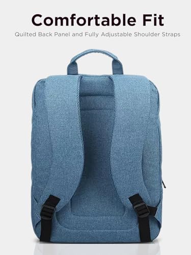 Lenovo Casual Laptop Backpack B210 - 15.6 inch - Padded Laptop/Tablet Compartment - Durable and Water-Repellent Fabric - Lightweight - Blue - color: Blue, size: 15.6 inch, style: B210