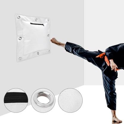 Sandbag, Wing Chun Wall Canvas Punch Empty Sandbag Target with Zipper for Boxing Muay Thai - size: Large