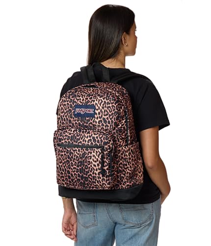 JanSport Right Pack Backpack - Durable Daypack with Padded 15" Laptop Sleeve, Spacious Main Compartment & Integrated Water Bottle Pocket, Animal Illusion - color: Animal Illusion