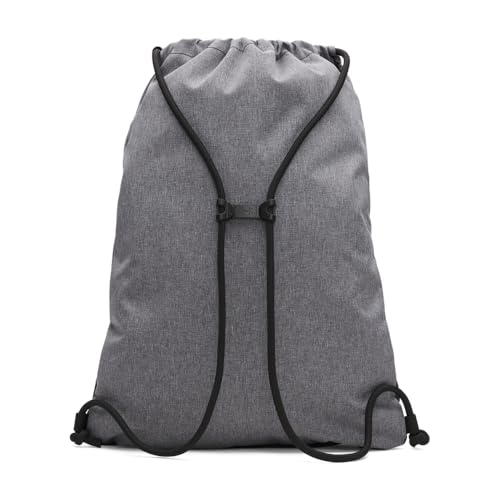 Under Armour Unisex Hustle Sackpack, (025) Castlerock/Black/Black, One Size Fits Most - color: (025) Castlerock / Black / Black