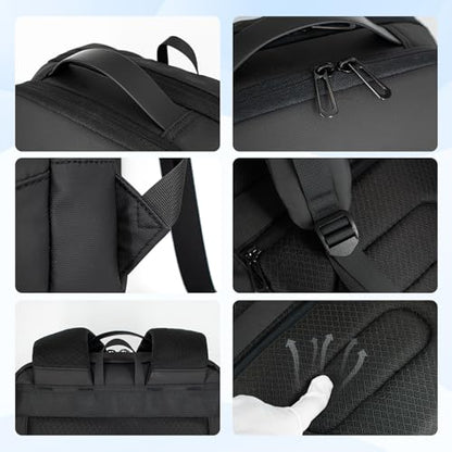 Slim Laptop Backpack Men, 15.6 Inch Business Tech Backpack with Charging Port