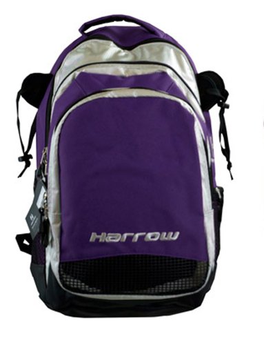 Harrow Elite Backpack, Purple/Silver - color: Purple/Silver, size: Medium to Large