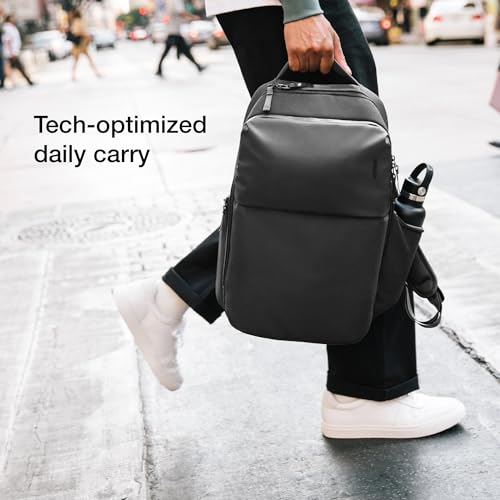 Incase A.R.C. Daypack 24L – Travel Backpack and Laptop Bag for School - Fits up to 16 inch Laptop - 4 Zippered Compartments, 2 Water Bottle Pockets - Commuter and College Backpack - Black - color: Black