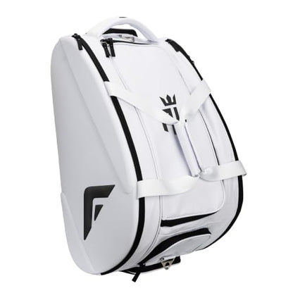 Franklin Sports Pickleball Pro Series Bag II - Court Backpack + Duffel Bag for Paddles, Balls + Equipment Storage - color: ALW | White