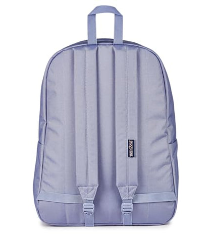 JanSport SuperBreak One Backpack - Durable, Lightweight Bag with 1 Main Compartment, Front Utility Pocket with Built-in Organizer, Premium Backpack, Lavender Ash - color: Lavender Ash
