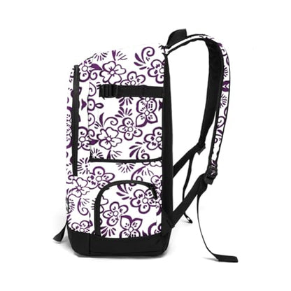 rickyh style School Backpack Travel Bag for Men & Women Lightweight College Back Pack with Laptop Compartmen - color: 01zihua