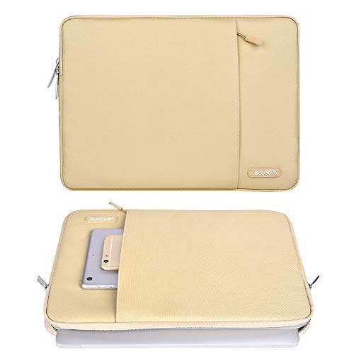 MOSISO Laptop Case 13 inch, Laptop Sleeve Compatible with MacBook Neo/Air/Pro 13 inch with A18/M5/M4/M3/M2/M1 Chip 2026-2016, Polyester Vertical Computer Sleeve Bag with Pocket, Camel - color: Camel, size: 13 inch
