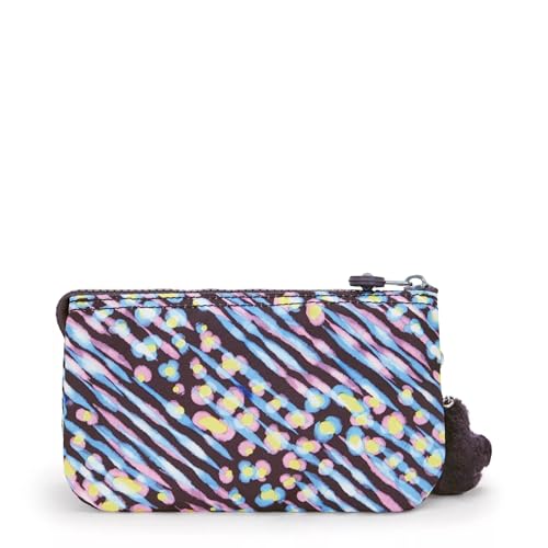 Kipling Women's Creativity Large Pouch, Versatile Cosmetics Kit, Lightweight Travel Organizer - color: Undersea Lights, size: 7.25''L x 4.25''H x 1.5''D