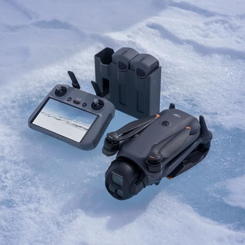 DJI Mavic 4 Pro Drone Fly More Combo 6K60 HDR, 100MP, 51-Min Max Flight Time, 18.6-Mile Range, ActiveTrack 360 Subject/Vehicle Tracking, Omnidirectional Avoidance Bundle with 128GB Memory, 2 Year CPS Warranty, Backpack, Bundle It Better Lens Cloth + More