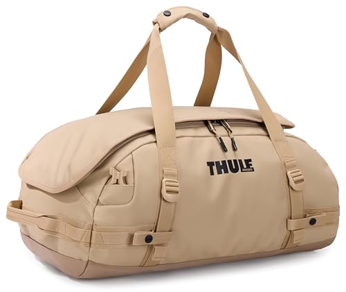 Thule Chasm Duffel bag, Weather-resistant materials, Easy packing, Converts to backpack, Internal pockets, Travel-ready - color: Gentle beige, size: 40L