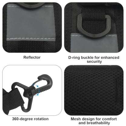 Adjustable Backpack Straps - style: Plastic Clips