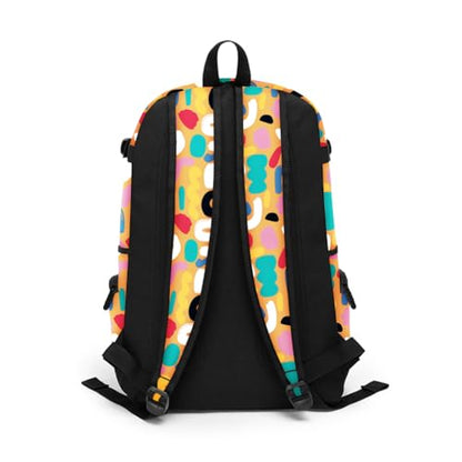 rickyh style School Backpack Travel Bag for Men & Women Lightweight College Back Pack with Laptop Compartmen - color: 01zm