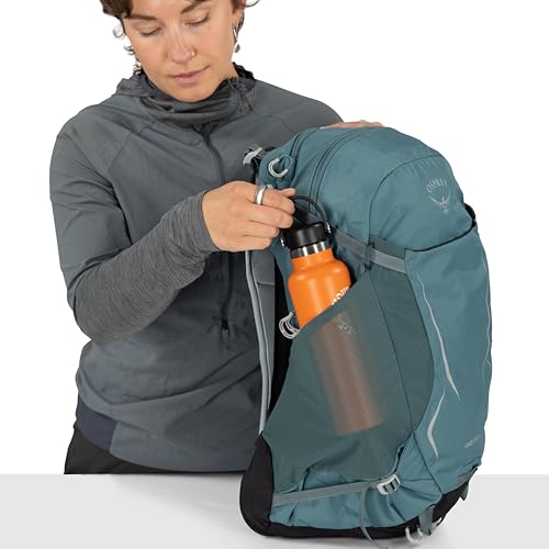 Osprey Hikelite 26L Durable Hiking Backpack - Travel Daypack with Rain Cover for Men and Women, Olive Tan - color: Olive Tan, style: 26l