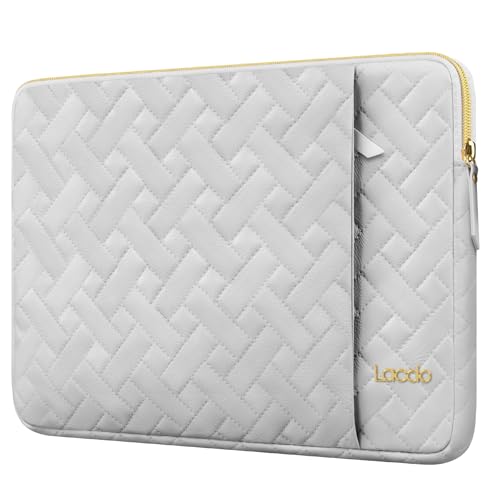 Lacdo 13 inch Laptop Sleeve Case for 13 inch New MacBook Air M5 A3449 (2026), M4 A3240 2025, M3 A3113, M2 A2681, M1 A2337, 13" MacBook Neo A18 Pro A3404 (2026), iPad Air/Pro 13 M5 Computer Bag, Gray - color: Gray, size: New MacBook Air/Neo/Pro 13 Inch