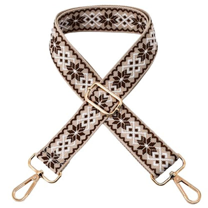 Replacement Purse Strap Shoulder Strap Adjustable Crossbody Strap for Women Crossbody Wide Shoulder Bag - color: Gold Hardware-color9