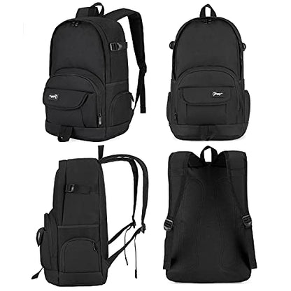 rickyh style School Backpack Travel Bag for Men & Women Lightweight College Back Pack with Laptop Compartmen - color: 04graffiti Black