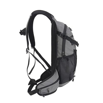 Keenso Outdoor Hiking Backpack Breathable Water Bladder Backpack 47x59x12cm Versatile Storage Multi Activity Hydration Pack for Camping Hiking Riding Adults - color: Gray