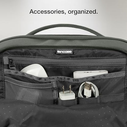 Incase A.R.C. Daypack 24L – Travel Backpack and Laptop Bag for School - Fits up to 16 inch Laptop - 4 Zippered Compartments, 2 Water Bottle Pockets - Commuter and College Backpack - Smoked Ivy - color: Smoked Ivy
