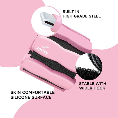 Ankle Wrist Weights for Women Men, One Pair of 2lbs/3lbs/4lbs Adjustable Arm & Leg Weights Silicone Wearable Weighted Bracelet for Pilates Yoga Walking Running Home Gym Fitness Strength Training Weight Loss Exercises Physical Therapy Dance Swimming Water