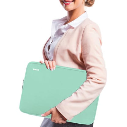 Laptop Case 14 inch, Durable Shockproof Protective Computer Cover Flip Case Briefcase Carrying Bag Compatible with 14" HP, Lenovo, Asus, Acer, Notebook, Chromebook Computer, Light Blue - color: Light Blue, size: 14 Inch