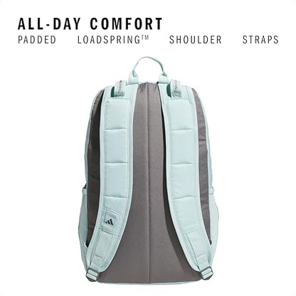 adidas Excel 7 School Backpack for Laptop, Gym and Travel, 34L, Halo Mint Green/White/7.5, OSFA - color: Halo Mint Green/White/7.5, size: One Size