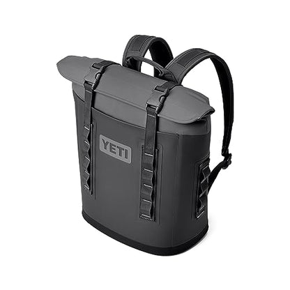 YETI Hopper M Series Backpack Soft Sided Coolers with MagShield Access - color: Charcoal, size: M12