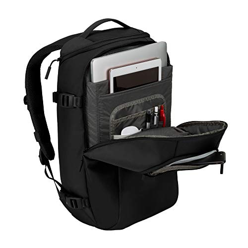 Incase DSLR BackPack with Durable 840D Nylon - 26L Weather Resistant Camera Bag designed for Photographers and Videographers, Customizable Dividers to Secure all Equipment, Quick Access Pocket - Black