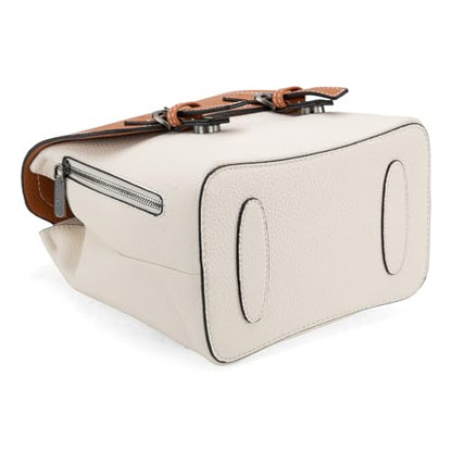 Montana West Small Womens Backpack Vegan Leather Mini Backpack Purse for Women Cute Convertible Shoulder Bag - color: Beige