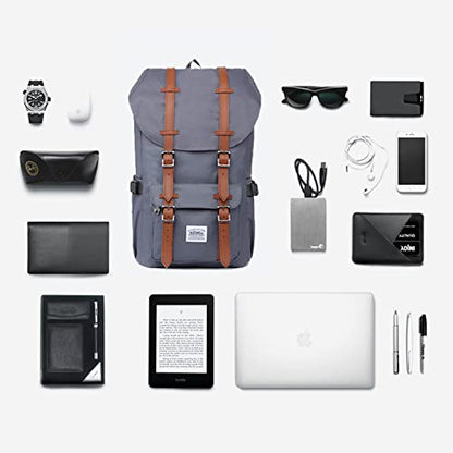 KAUKKO Unisex Ep5 Backpack, (Ngrey), 45 x 27 x 17cm (HxBxT), Backpack - color: (Ngrey), size: Large