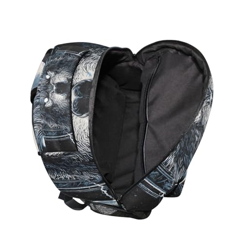 susiyo Custom Name Backpack Personalized School Bookbag Moon and Wolf Lightweight College Back Pack Travel Camping Casual Daypack for Teens Girls Boys Women Men - color: Custom Wolf
