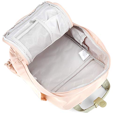 Himawari School Waterproof Backpack 14.9 inch College Vintage Travel Bag for Women and Men,14 inch Laptop for Student (HIM 200-02#)