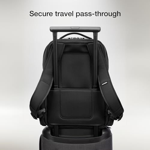 Incase A.R.C. Daypack 24L – Travel Backpack and Laptop Bag for School - Fits up to 16 inch Laptop - 4 Zippered Compartments, 2 Water Bottle Pockets - Commuter and College Backpack - Black - color: Black