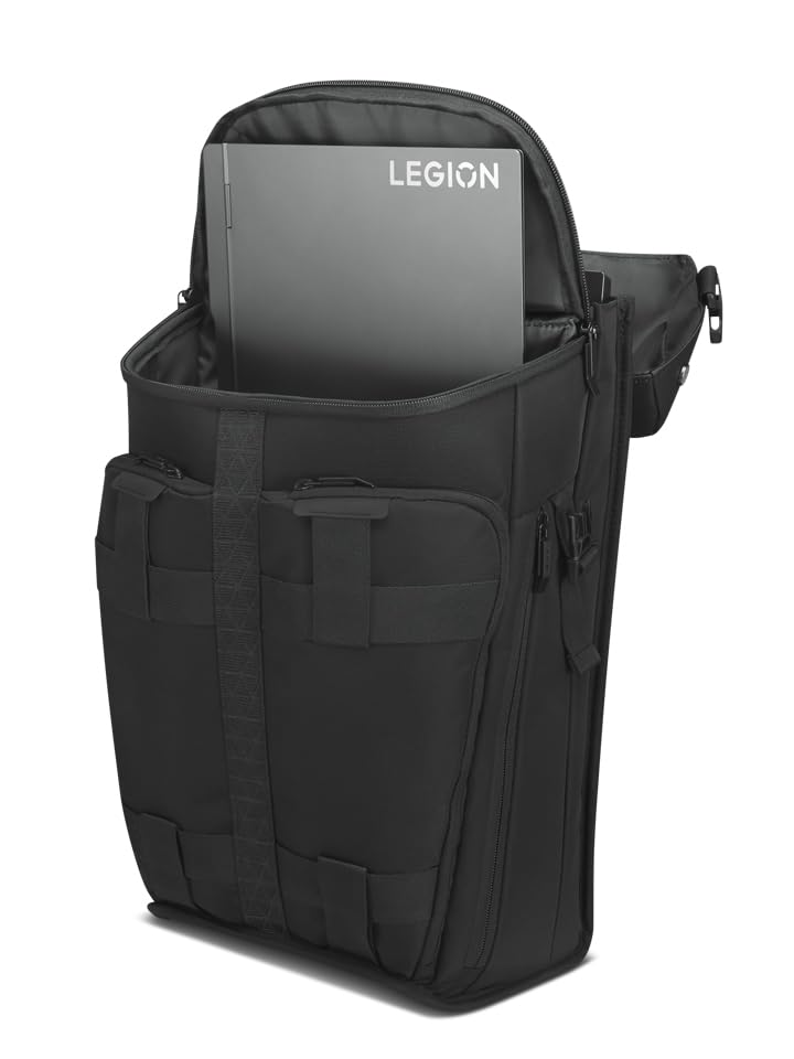 Lenovo Legion Active 17-inch Gaming Backpack - Black - Laptop Compartment - Durable & Water Resistant - Water Bottle Pocket - style: Active