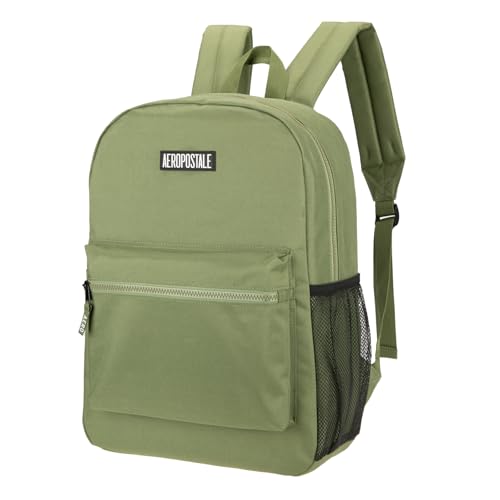AEROPOSTALE Fieldtrip Unisex Backpack - AE Mens and Womens Bag for Everyday Use - Sage - color: Green