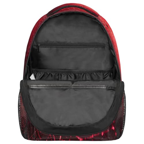 Spiders Web Laptop Backpack for Women 17 inch Backpacks Lightweight Computer Bag Rucksack Casual Daypack Work Travel - color: Multicolor-1