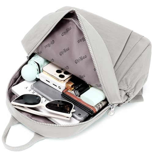 Mini Backpack Purse for Women, Stylish Daypack Shoulder Bag, Small Lightweight Daypack for Work Travle College (A- Cream White) - color: A- Cream White